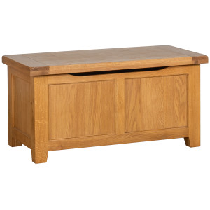 Charmed Oak Blanket Box Charmed Oak Blanket Box
