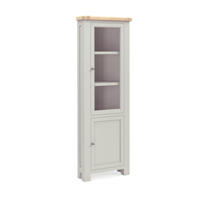 Churchill Painted Corner Display Cabinet Churchill Painted Corner Display Cabinet