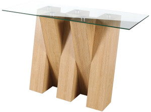 Glass Top Collection Console Table