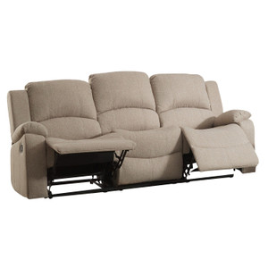 Aruba Electric Fabric 3-Seater Recliner Sofa