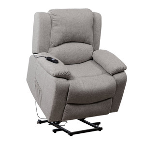 Aruba Fabric Heat & Massage Lift-Assist Recliner Chair