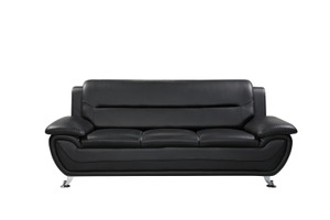 Skye Leather 3-Seater Sofa