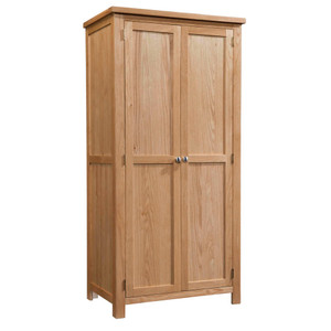 Dorchester Oak Double Wardrobe Dorchester Oak Double Wardrobe