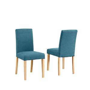 Jostle Elegant Fabric Dining Chairs - Set of 2