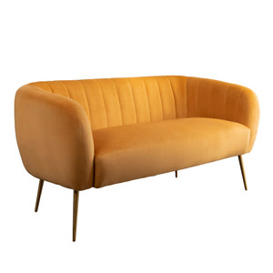 Miyako Velvet 2-Seater Sofa