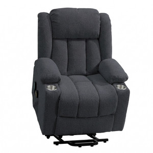 Tobermory Dual Motor Lift Assist Recliner Chair with Massage and Heat