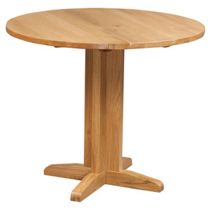Dorchester Oak Round Drop Leaf Dining Table Dorchester Oak Round Drop Leaf Dining Table