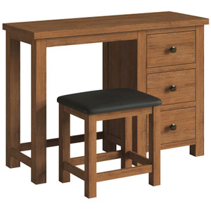 Knightsbridge Oak Dressing & Stool Knightsbridge Oak Dressing & Stool