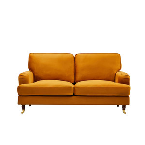 Matera Velvet Fabric 2-seater Sofa