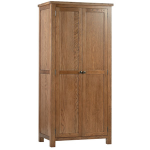 Knightsbridge Oak Double Wardrobe Knightsbridge Oak Double Wardrobe