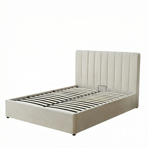 Ostuni 4'6" Double Fabric Ottoman Bed Frame 143 Cm X 205 Cm X 105 Cm