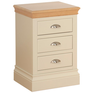 Lovell 3 Drawer Bedside Lovell 3 Drawer Bedside