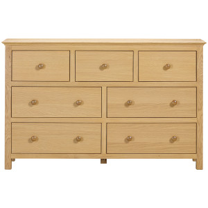 Thames Oak 3 Over 4 Chest Of Drawers