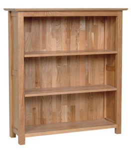 Windsor Oak Short Wide Bookcase Windsor Oak Short Wide Bookcase