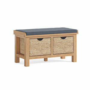Kingham Lite Hallway Bench With Baskets Kingham Lite Hallway Bench With Baskets
