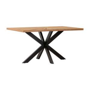 Sunburst Oak Rectangular Dining Table 150cm Sunburst Oak Rectangular Dining Table 150cm