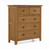 Cambridge Oak 2 Over 3 Chest Of Drawers