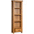 Chamred Oak SLim Bookcase