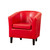 PU Faux Leather Tub Chair