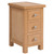 Dorchester Oak 3 Drawer Narrow Bedside Table