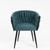 Kauai Elegant Fabric Dining Chairs - Set of 2