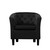 Vistula Studded Dark Velvet Tub Chair