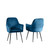 Calypso Velvet Dining Chairs - Set of 2