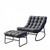 Kohala Outdoor Rocking Chair with Footstool