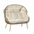 Milos Elegant 2-Seater Egg Chair