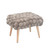 Caldera Velveteen Fabric Storage Ottoman