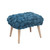 Caldera Velveteen Fabric Storage Ottoman