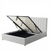 Corfu Fabric Double Ottoman Bed Frame