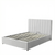 Corfu Fabric Double Ottoman Bed Frame