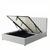 Corfu Luxurious Fabric King Ottoman Bed Frame