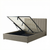Corfu Luxurious Fabric King Ottoman Bed Frame