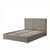 Corfu Luxurious Fabric King Ottoman Bed Frame