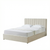 Corfu Luxurious Fabric King Ottoman Bed Frame