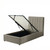 Bari Luxurious Fabric Ottoman Bed Frame
