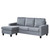 Venezia Fabric Reversible Corner Sofa