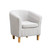 Eden Boucle Fabric Tub Chair