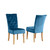 Grenada Velvet Dining Chairs - Set Of 2