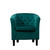 Sardinia Studded Dark Velvet Tub Chair