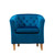 Sardinia Studded Dark Velvet Tub Chair