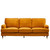 Lecce Velvet 3-seater Sofa