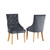 Ostuni Velvet Dining Chairs - Set Of 2