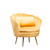 Adriatic Velvet Petal Tub Chair