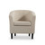 Milano Fabric Accent Chair With Dark Legs