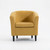 Milano Fabric Accent Chair With Dark Legs