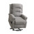Crete Fabric Dual Motor Electric Massage And Heat Recliner Chair