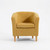 Milano Fabric Accent Chair With Light Legs